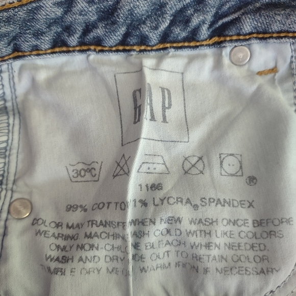 Vintage Gap Bootcut Mid Rise Retro Perfect Fit Blue Jeans size 16 - Picture 9 of 12